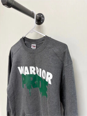 Badger Warrior Pride Graphic Sweatshirt Size Medium Like New